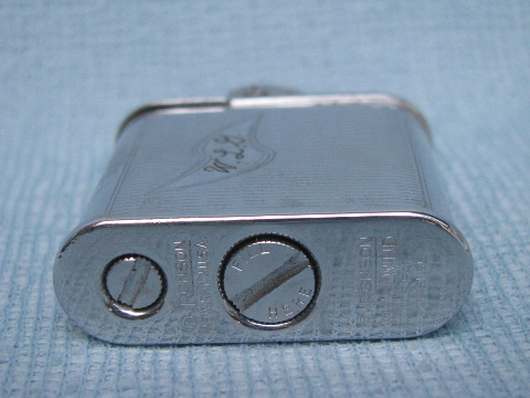 1940s vintage Ronson whirlwind lighter w/original case engraved WLG