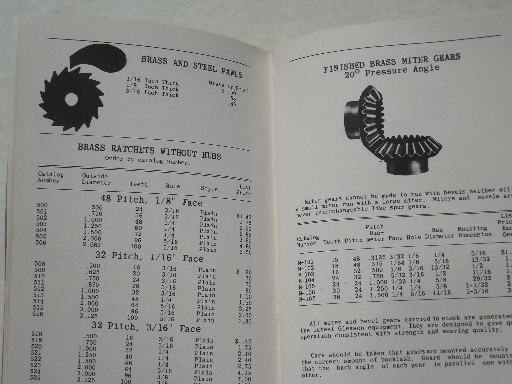 1959 Chicago Gear Works catalog, mid century industrial advertising catalog
