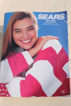 1992 vintage Sears big book catalog - fashion, home decor, electronics 25 years ago