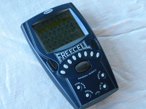 freecell handheld electronic game