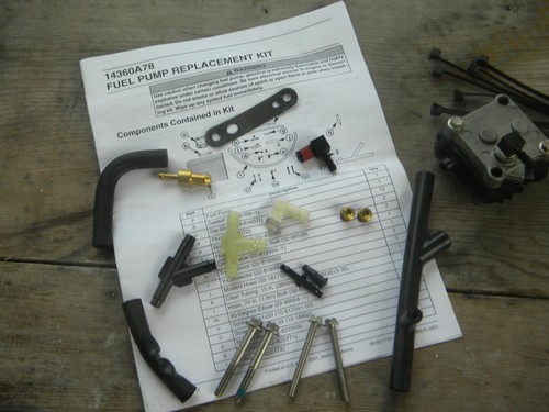 2001 Mercury outboard motor fuel pump kit of parts #14360A78