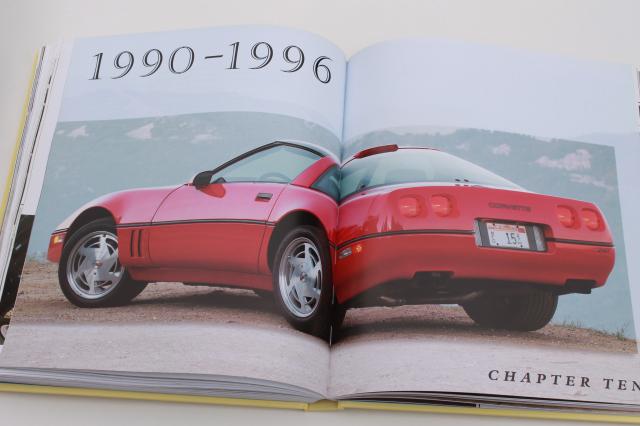 50 Years of Corvette, collectible cars book w/ 300+ pages, tons of photos