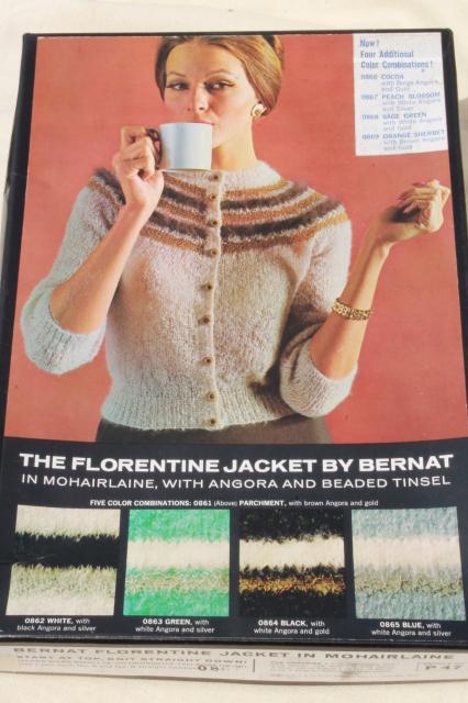 Bernat vintage knitting patterns