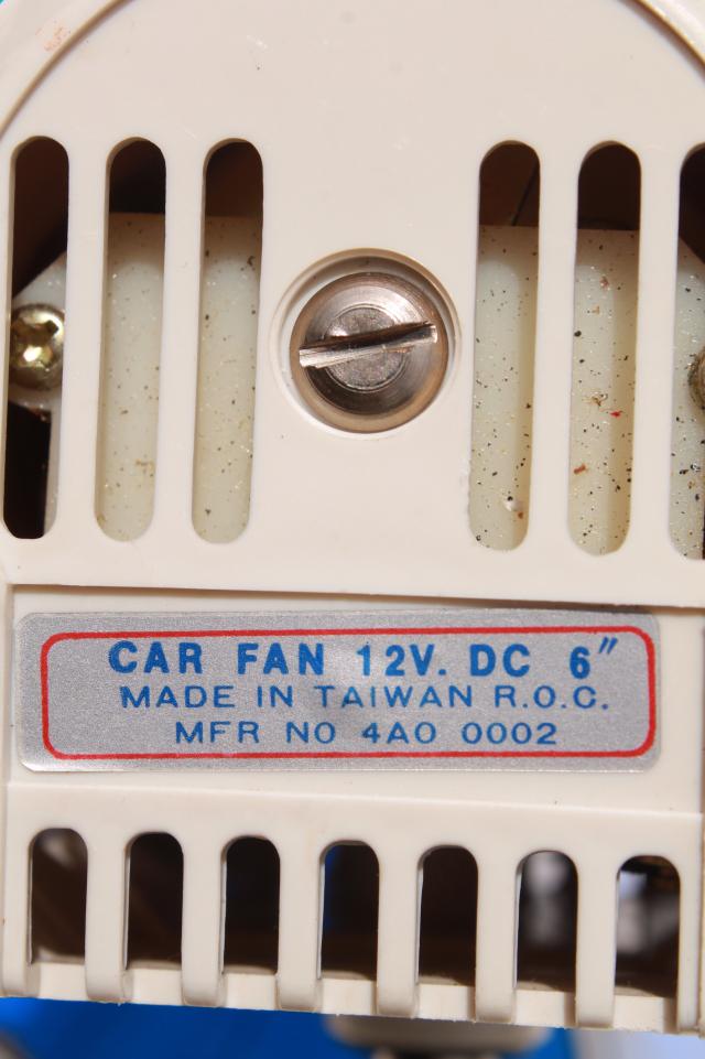 80s vintage Moss 12 volt defroster fan car or truck dash mount retro  hotrod / ratrod