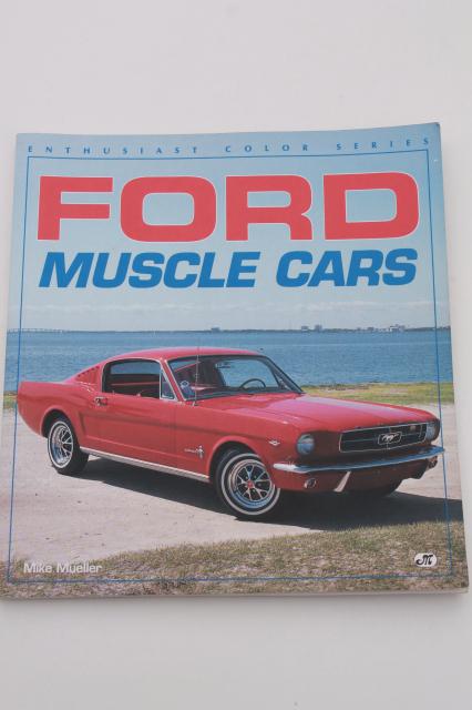 Motorbooks Ford Muscle Cars 1993 - vintage car photos 70s hot rods 