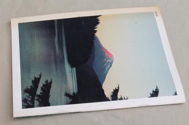 Mt St Helens photo book 1980 volcano eruption, mountain before, during, after