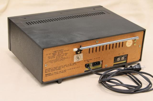 Realistic/Tandy DX-100 4 band receiver 80s vintage shortwave radio w/ original box 