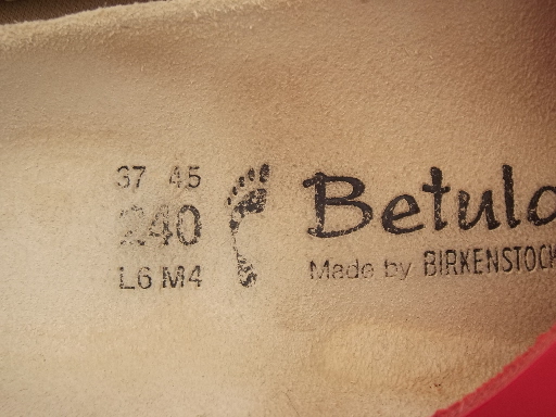 Betula Birkenstock sandals & clogs, lot summer shoes size US 6 or 6 1/2