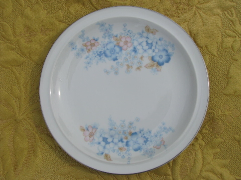 Blue Morn Fanci Florals - Japan breakfast set, mugs & plates for 6