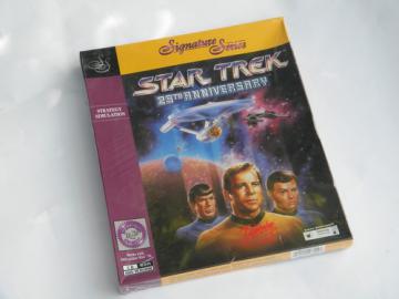 Factory sealed Star Trek 25th anniversary strategy simulation PC game CD-ROM