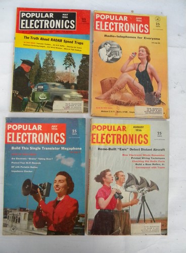 Full year 1984 early PC vintage Computers&Electronics/Popular Electronics magazines