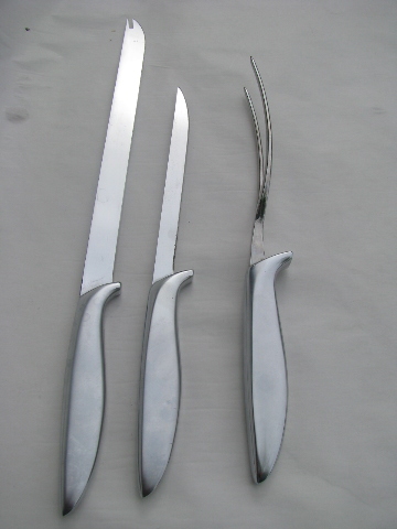 Gerber carving knives & fork set, snickersnee knife, etc.