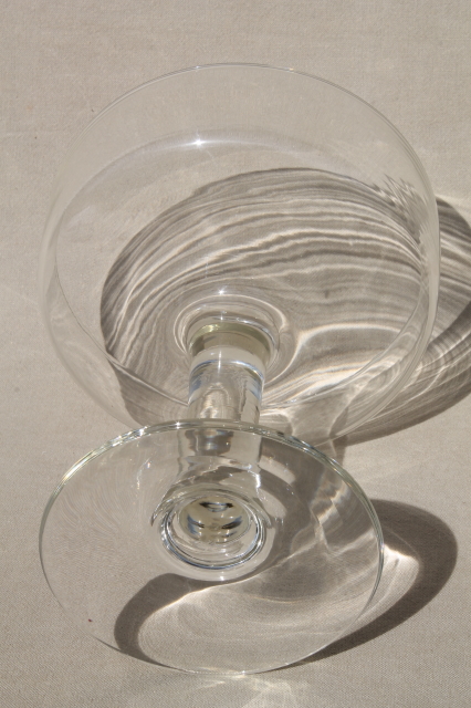Giant margarita glass, retro stemmed bowl champagne wine glass for party or display