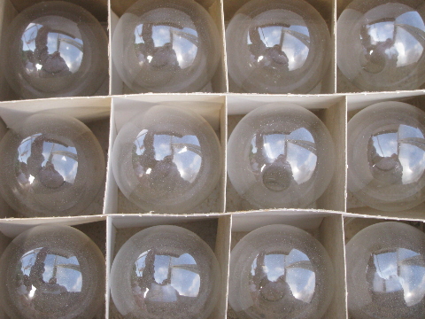 Glass bubble vial vase shaped molds for lucite casting, retro grapes!