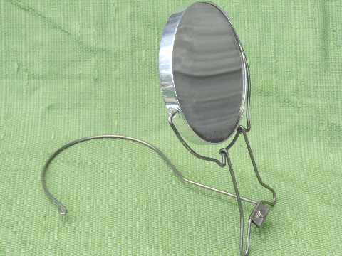 Hands-free double sided magnifying makeup mirror & vanity stand mirror