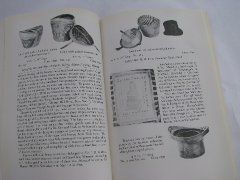 Hat Boxes & Bandboxes, antique box collection w/ photos, vintage museum book
