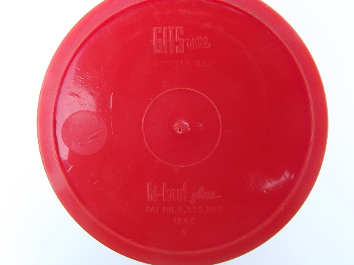 Hi-cool atomic cooler glasses, retro vintage insulated plastic tumblers