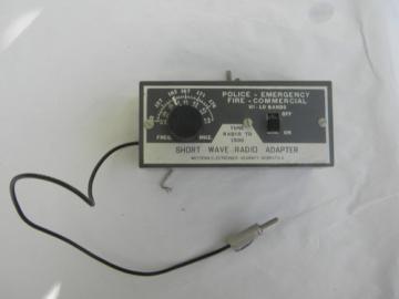 Hotrod vintage short wave receiver adaptor for car or truck radio