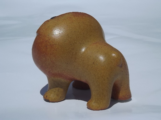Kennel series bulldog, mod 70s Lisa Larson Gustavsberg Swedish art pottery