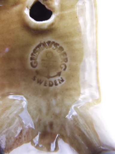 Kennel series pekinese, mod 70s Lisa Larson Gustavsberg Swedish art pottery