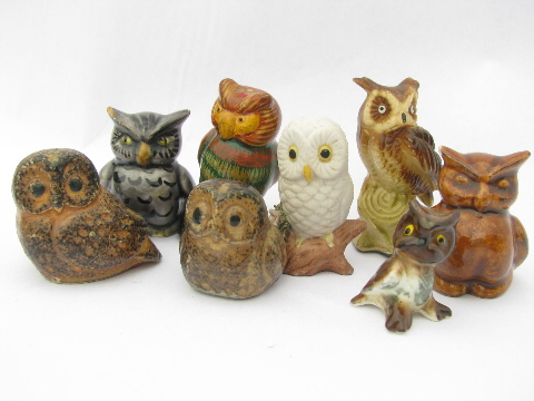 tiny owl figurine