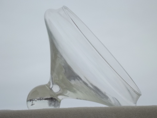 Large glass apothecary jar canister, vintage store counter display bottle