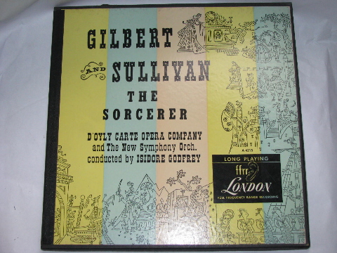 Large lot vintage LP record albums, full operas Gilbert & Sullivan operettas