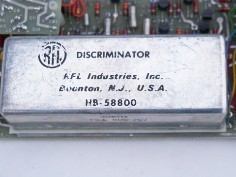 Lot 3 industrial RFL FS receiver/discriminator HB-21045-51