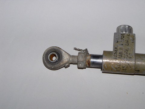 Lot of 1950s Mid-century vintage, US military armament latch pneumatic cylinders / parts