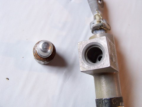 Lot of 1950s Mid-century vintage, US military armament latch pneumatic cylinders / parts