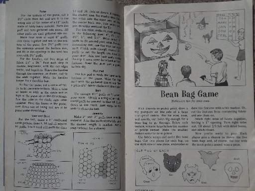 Lot of 70s camp and scrap craft project booklets and Pack O Fun magazines