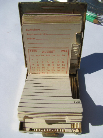 Lot of James Bond vintage, compacts/address cases for evening bag or jacket