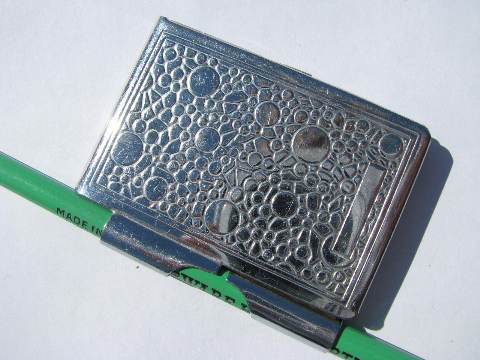 Lot of James Bond vintage, compacts/address cases for evening bag or jacket