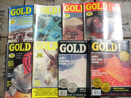 Lot old back issues GOLD! magazines True West & Coins full years