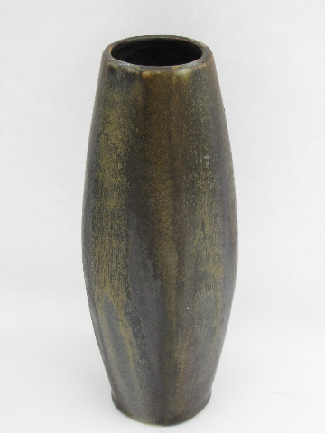 Lot signed mod pottery vases, 60s-70s vintage Ceramic Art etc.