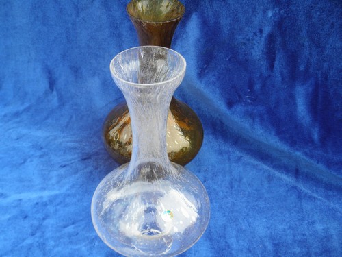 Lot vintage blown glass light lamp shades, new old stock Sweden & Mexico