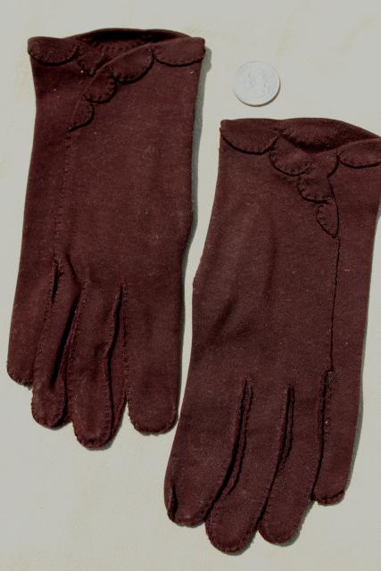 lot vintage ladies gloves, long kid leather opera gloves, short white gloves