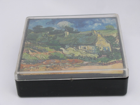 Made in France coasters, Van Gogh painting prints, French scenes