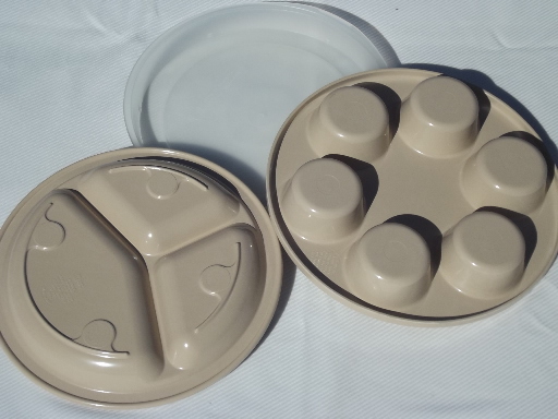 Microwave cookware lot, vintage Anchor Hocking, Nordic Ware Mighty Sizzler