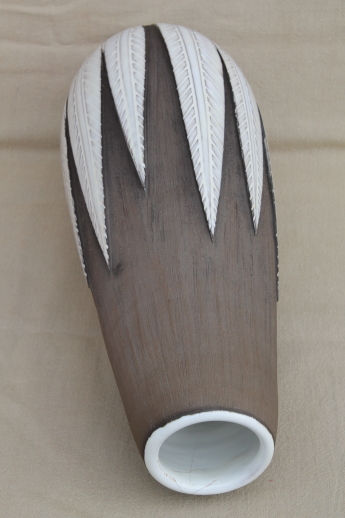 Mid-century Scandinavian modern vase Anna Lisa Thomson Paprika pottery Sweden