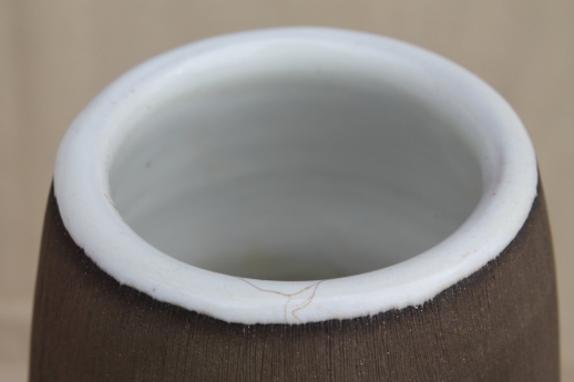 Mid-century Scandinavian modern vase Anna Lisa Thomson Paprika pottery Sweden