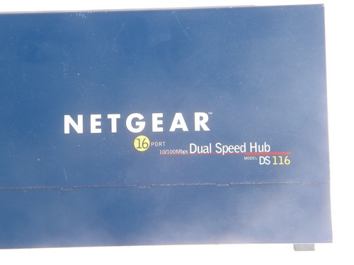 Netgear DS116 16 port LAN industrial networking hub