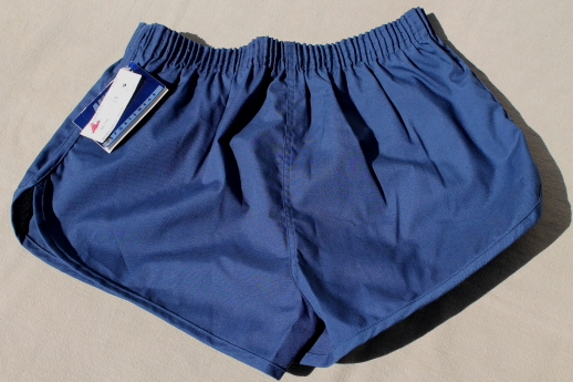 New old stock vintage 80s Nike gym shorts, track running sport shorts boys XL