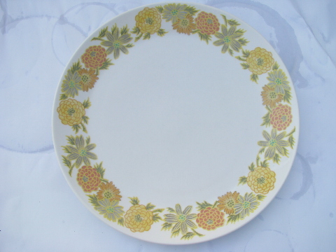 Noritake - Japan Sunny Side retro vintage 60s pottery dinnerware, 31 pieces
