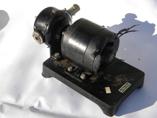 Old Welch electric motor w/variable speed/direction transmission