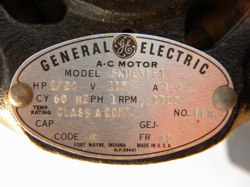 Old Welch electric motor w/variable speed/direction transmission