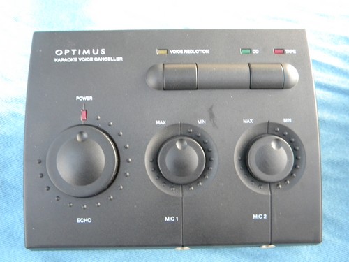 Optimus Karaoke Voice Canceler 32-1168 w/original box