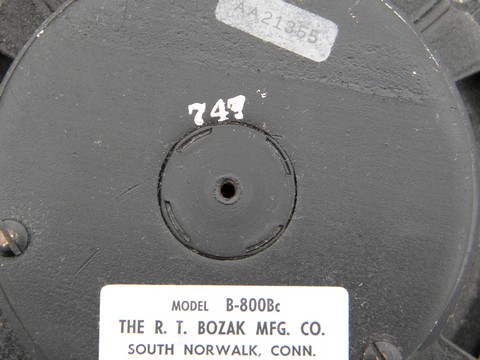 Pair 8'' Bozak B-800BC audio speakers, 1970s disco vintage