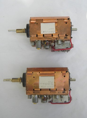 Pair vintage Zenith TV switching assemblies for steampunk project