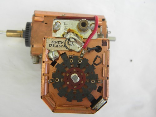 Pair vintage Zenith TV switching assemblies for steampunk project